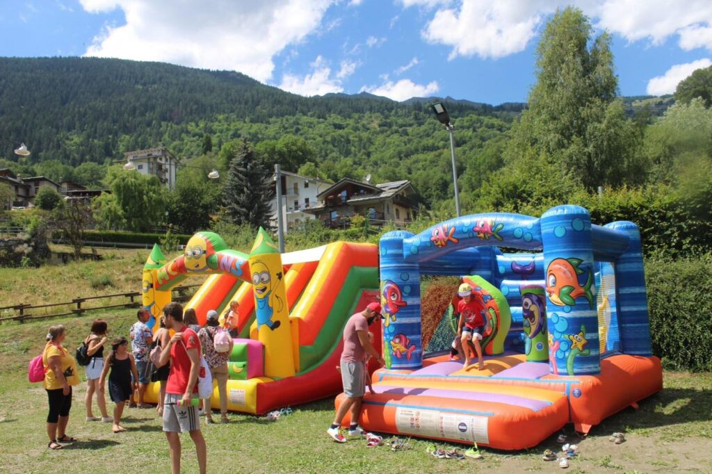 Animazione per bambini alla Sagra della polenta