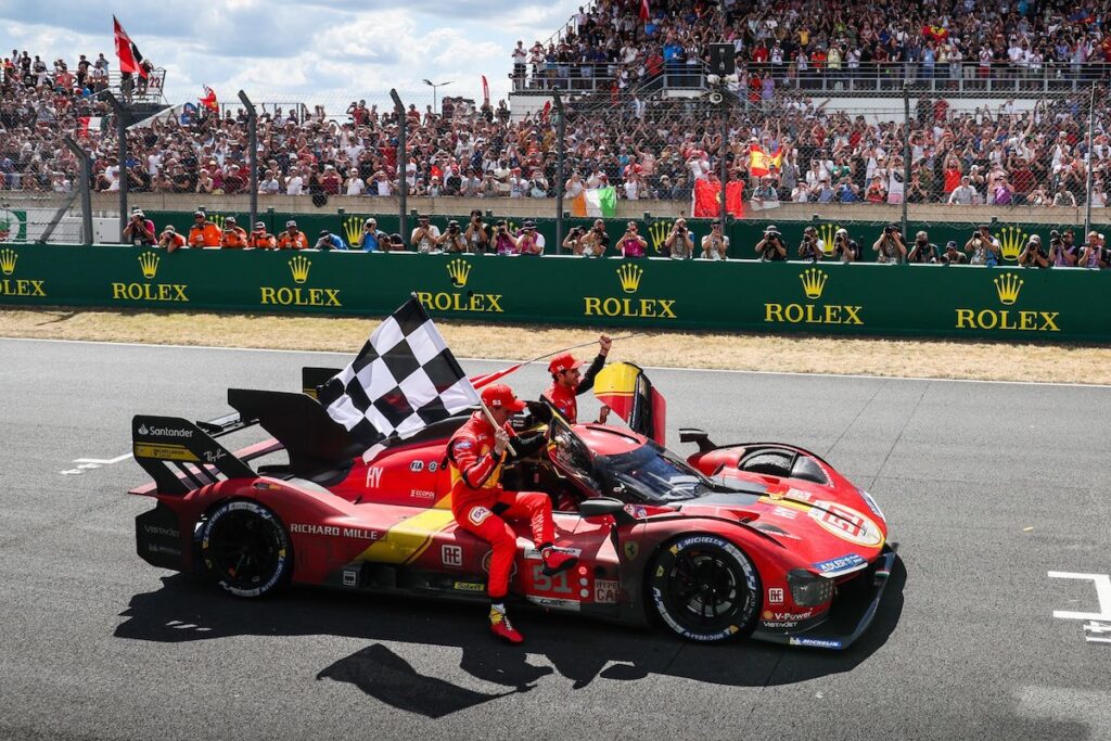 La Ferrari 499 P alla 24 Ore di Le Mans