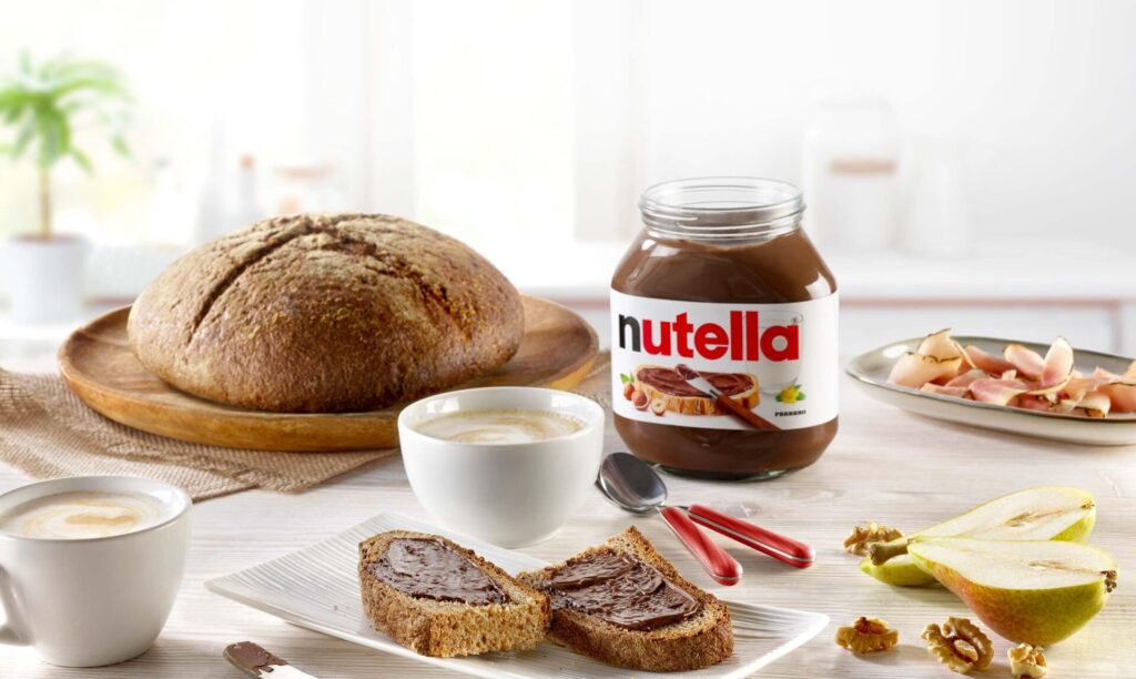 Pane nero e Nutella