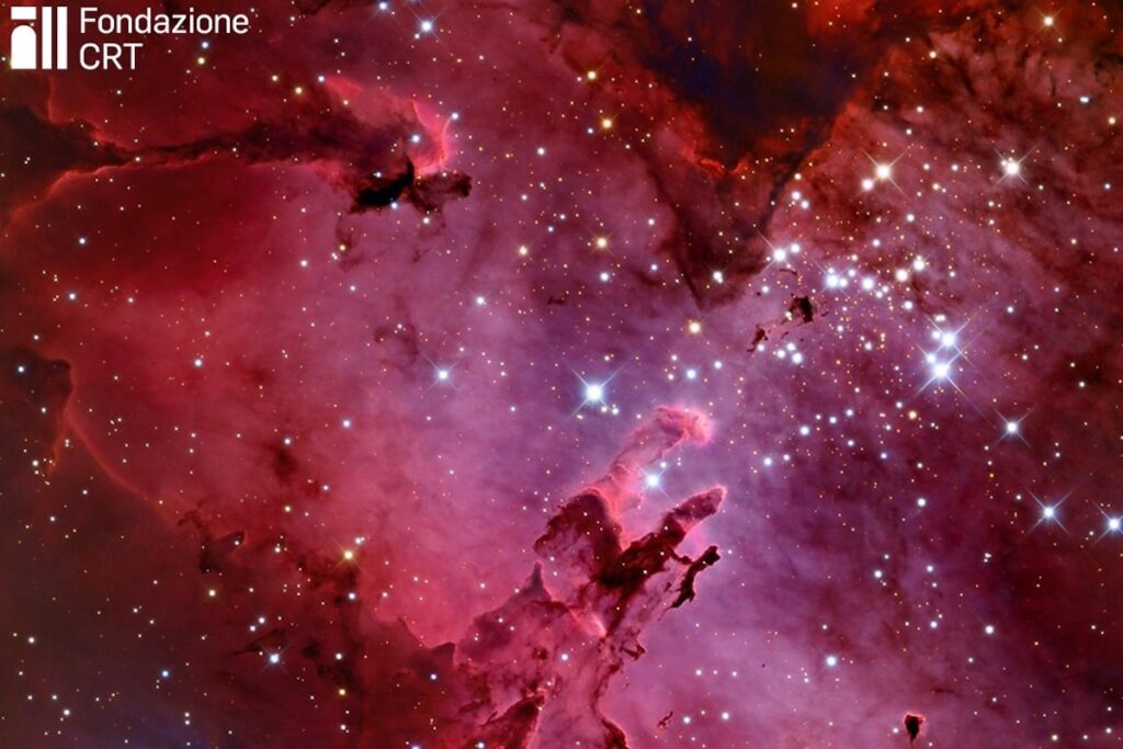 La nebulosa M16. Ripresa dallo Schulman Telescope (apertura 800 mm) at the Mount Lemmon SkyCenter. Credit: Adam Block/Mount Lemmon SkyCenter/University of Arizona