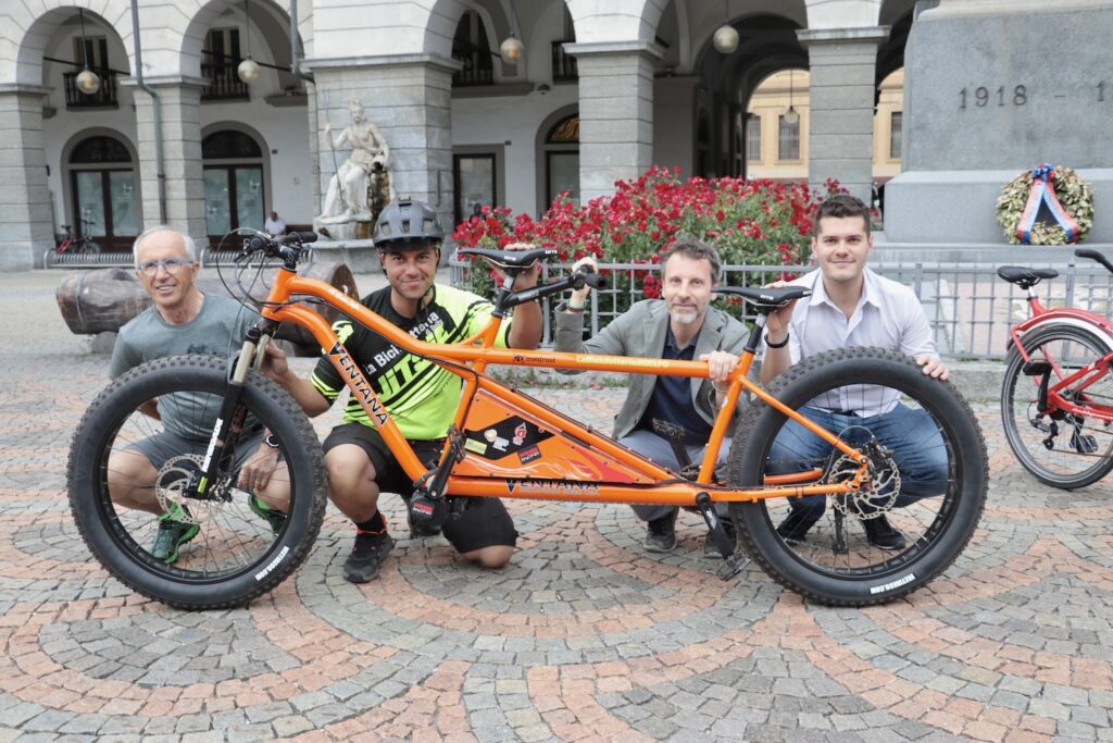 La bici della libertà Pietro Giglio Alessandro Delfino Patrik Vesan Giuseppe Grassi