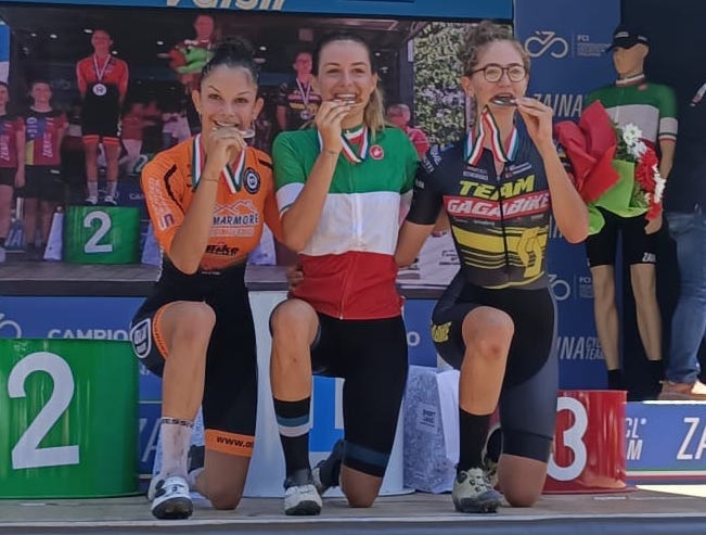 Elisa Giangrasso argento ai Campionati italiani Xco giovanili di Nave