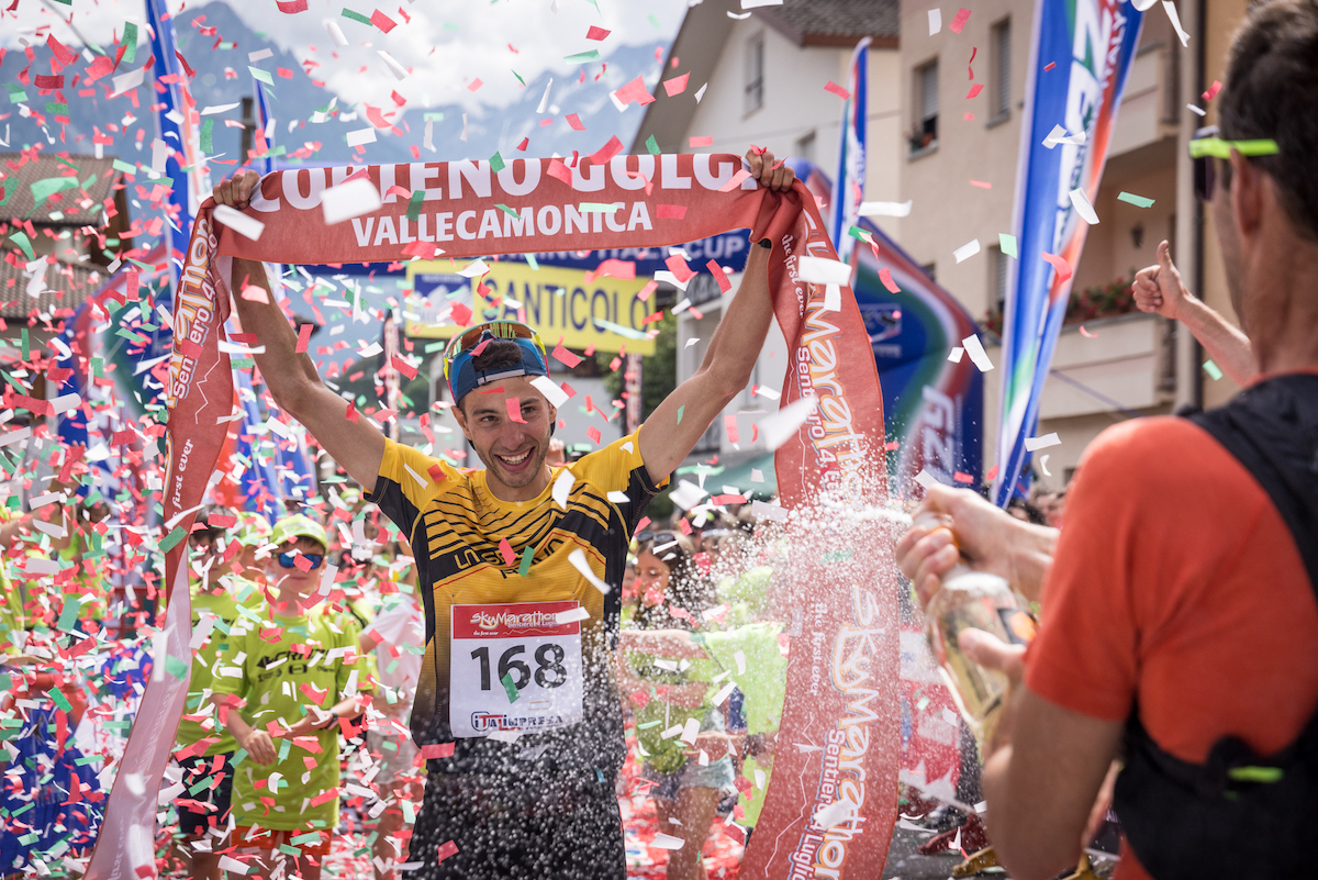 Nadir Maguet alla Skymarathon Sentiero 4 Luglio - Ph. Maurizio Torri EOSR