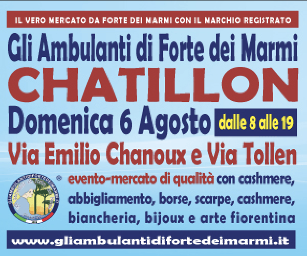 Gli Ambulanti di Forte dei Marmi locandina Chatillon