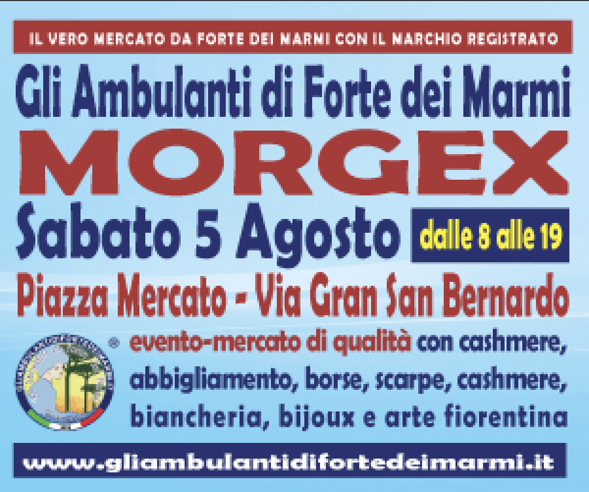 Gli Ambulanti di Forte dei Marmi locandina Morgex