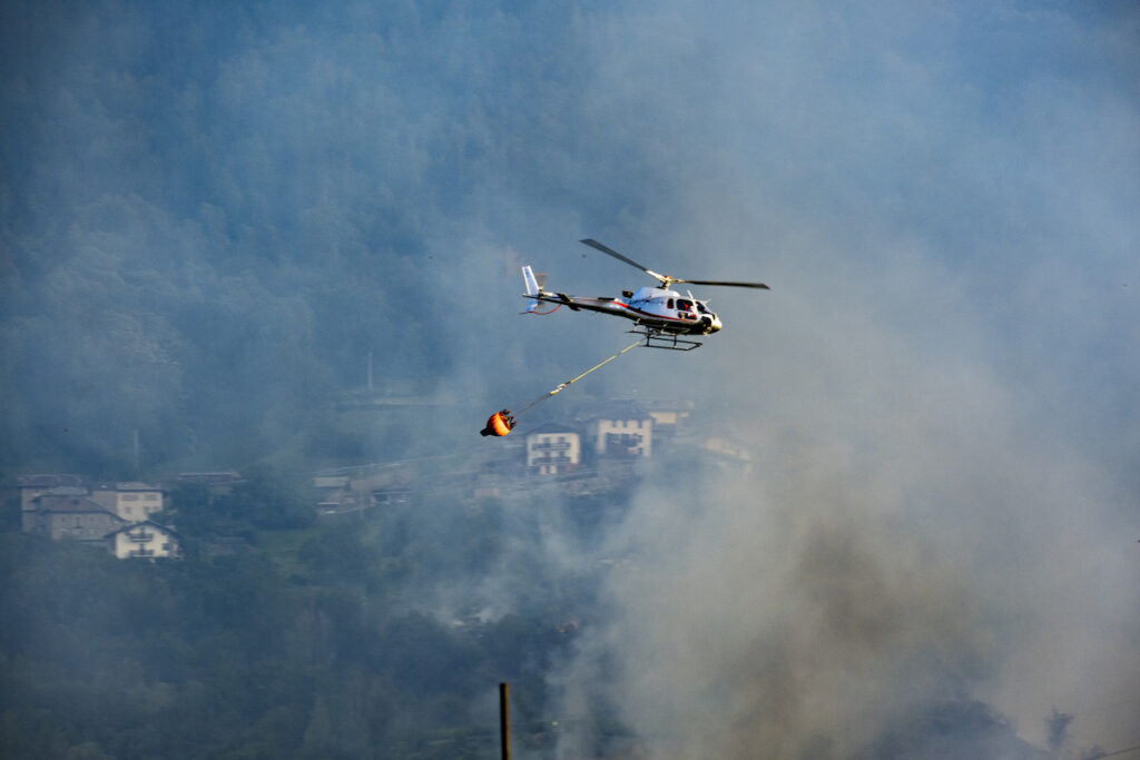 Incendio boschivo foto Enzo Massa Micon