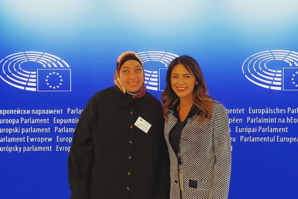 Khouloud Shaker al Parlamento Europeo