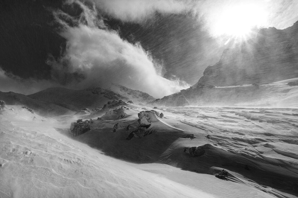 Tempesta di neve Emanuele Valle