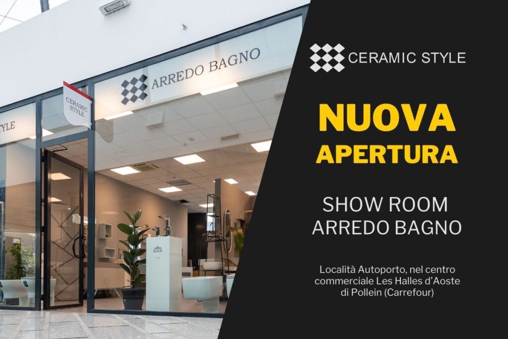 Ceramic Style inaugura un nuovo negozio dedicato all’arredo bagno