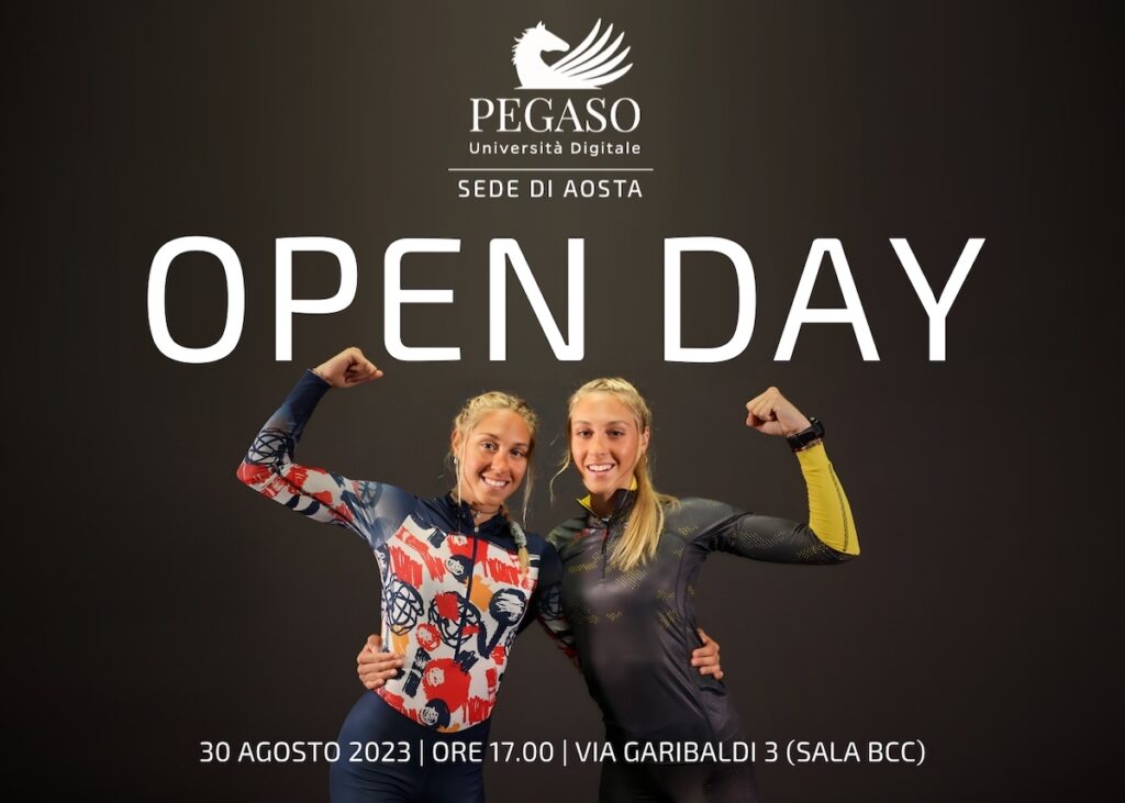 Open Day: Unipegaso Aosta vi aspetta!