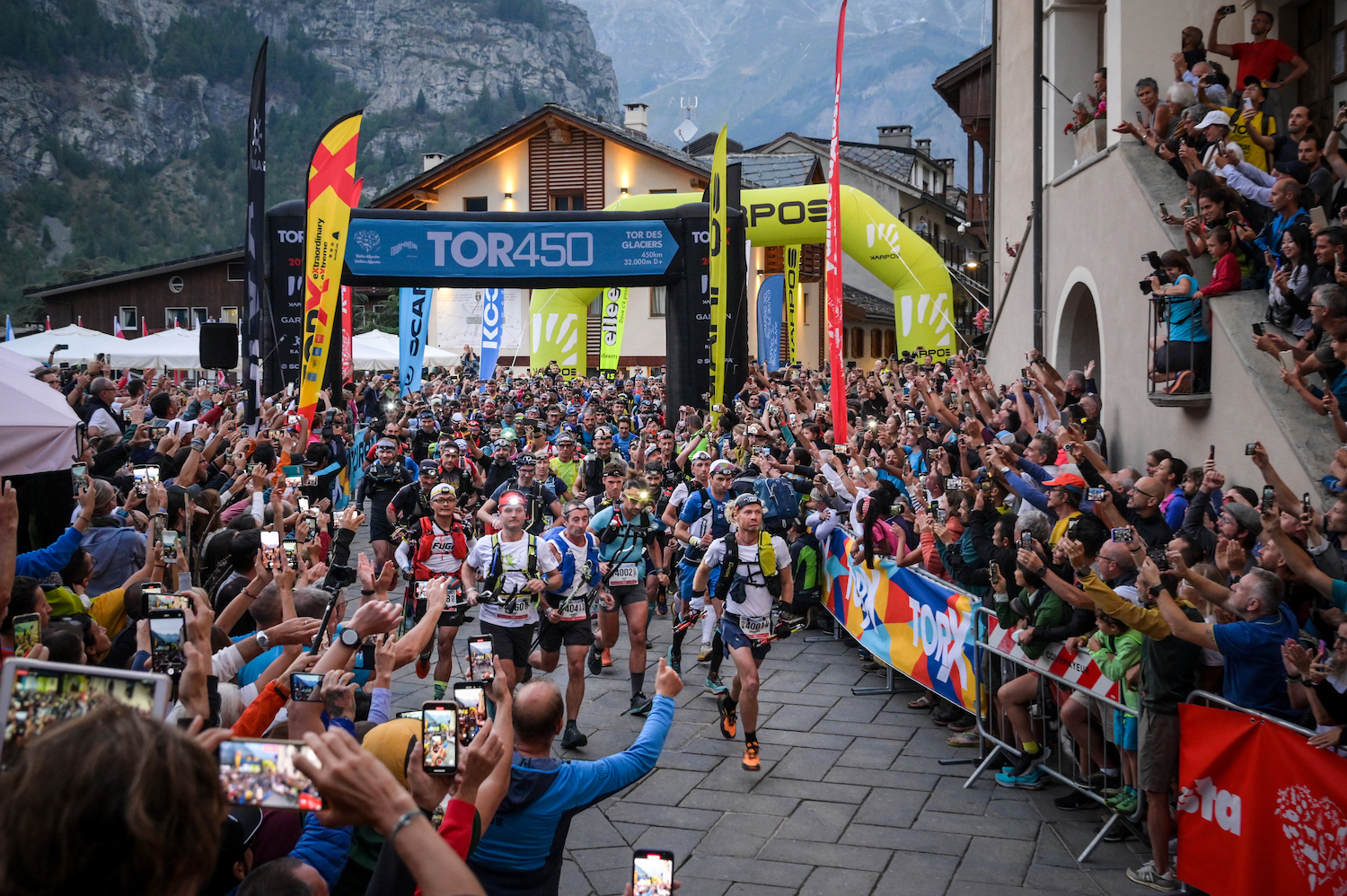 Partenza Tor des Glaciers