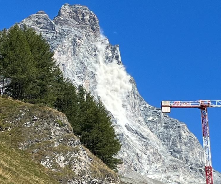 Due crolli in poche ore sul Cervino