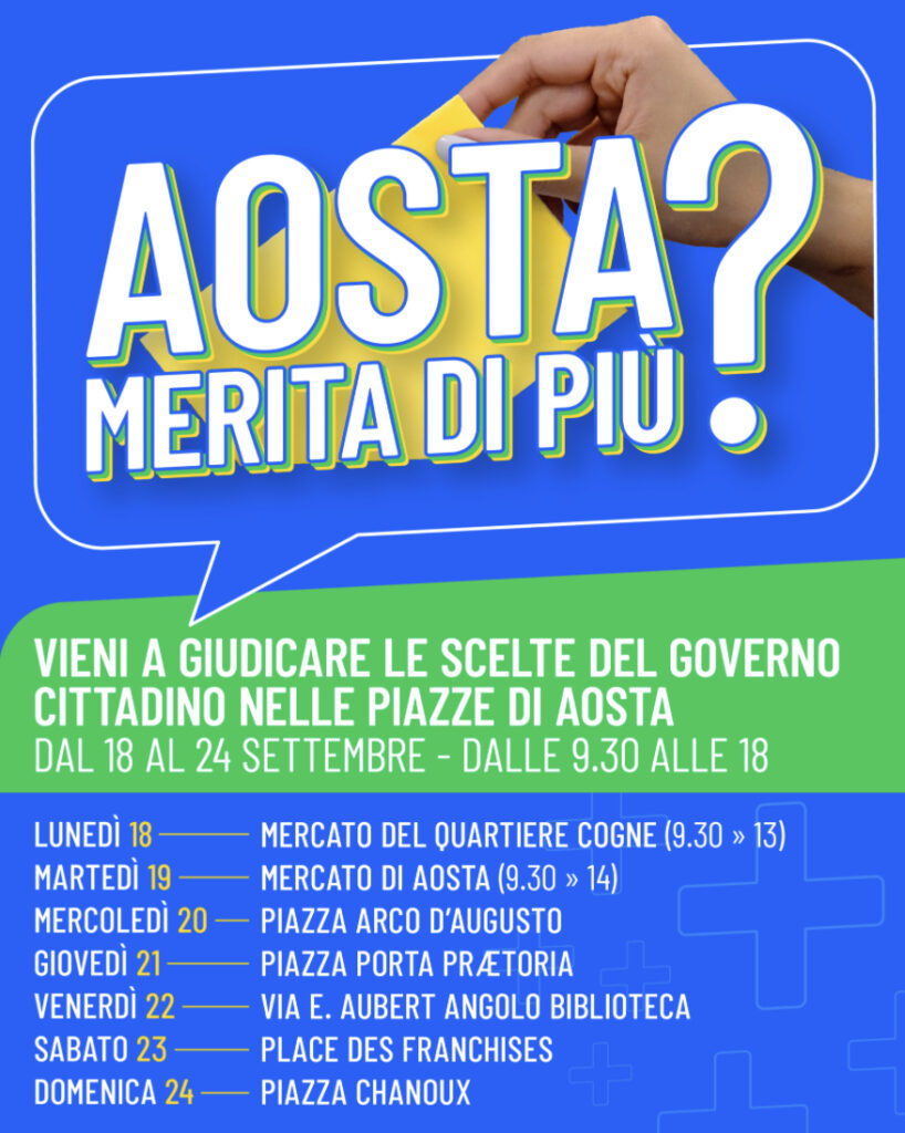 La campagna della Lega “Aosta merita di più?"