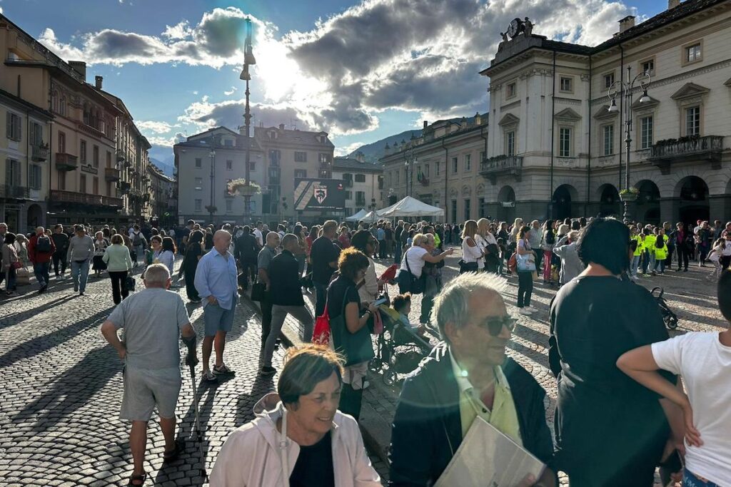 La presentazione di Ares Sport ad Aosta