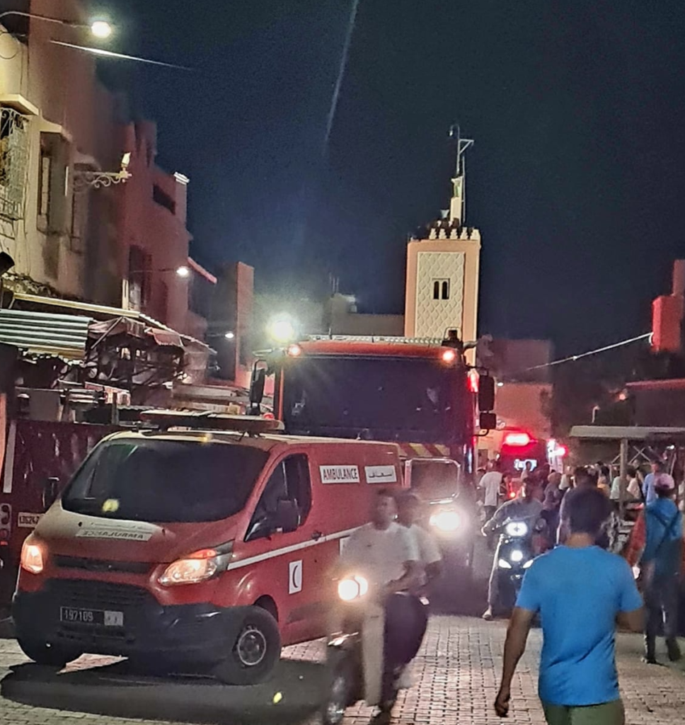 Terremoto in Marocco Marrakech - Foto Jean Frassy