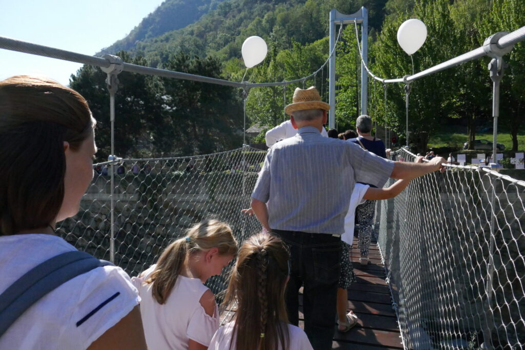 Passerella inaugurazione Hone