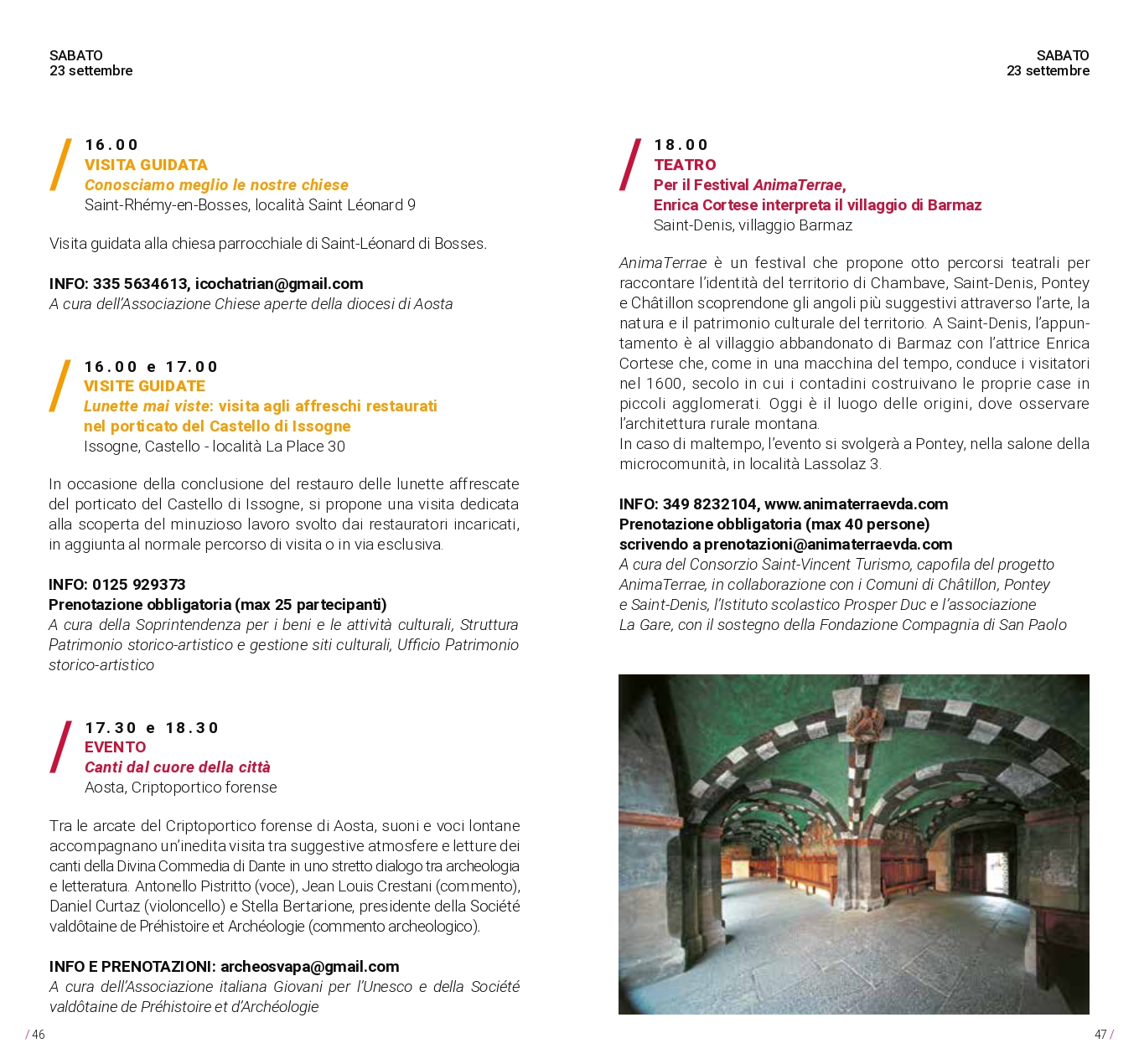 PlaisirsDeCulture Brochure page