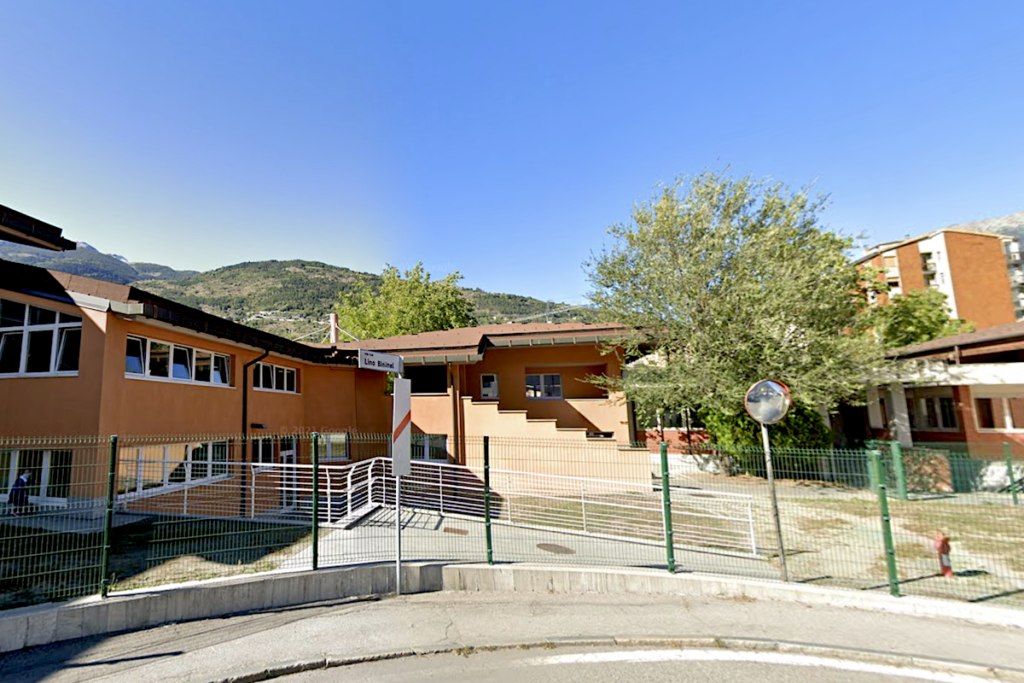 La scuola "Ettore Ramires" di Aosta