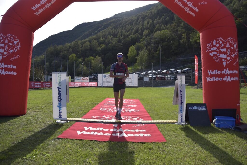 Simone Girodo al Trail delle Macine della Valmeriana