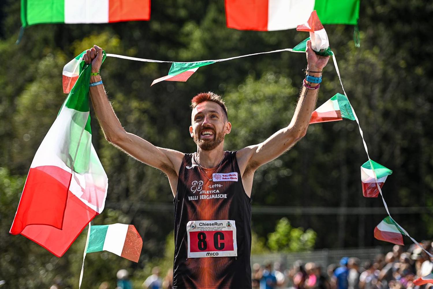 Xavier Chevrier Campione italiano di staffetta in montagna con l’Atletica Valli Bergamasche