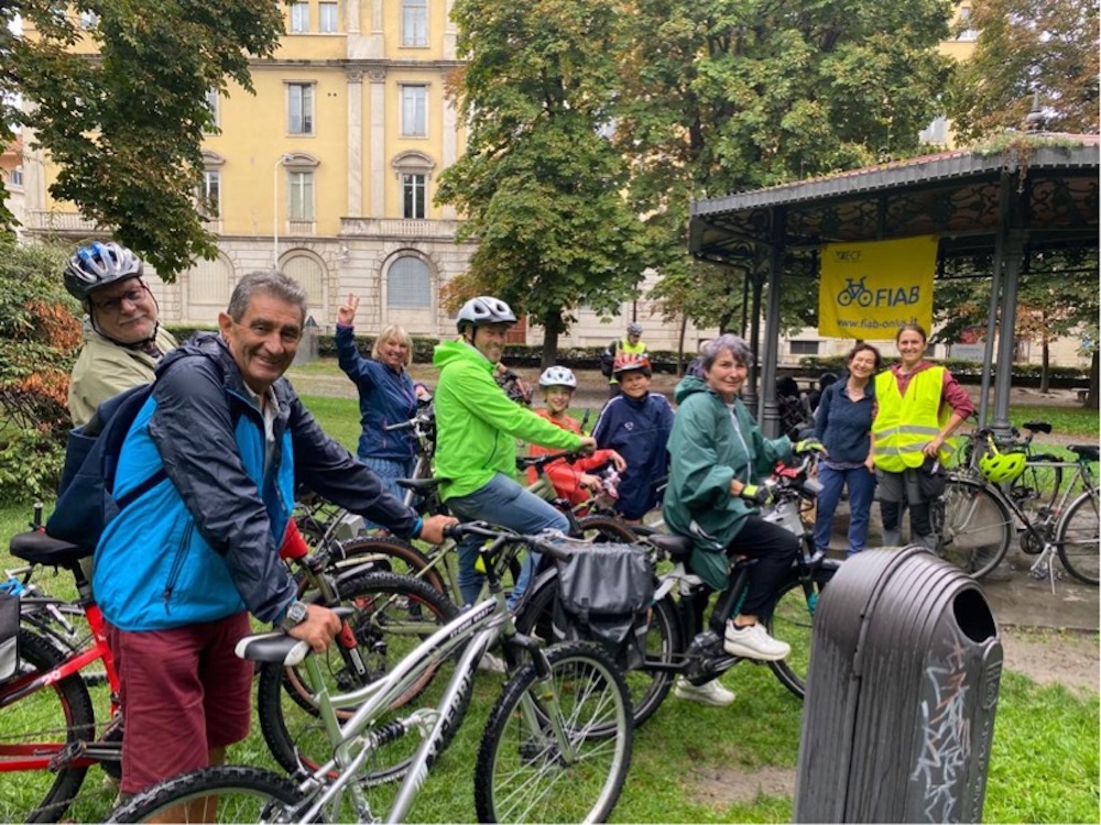 i concorrenti all'arrivo