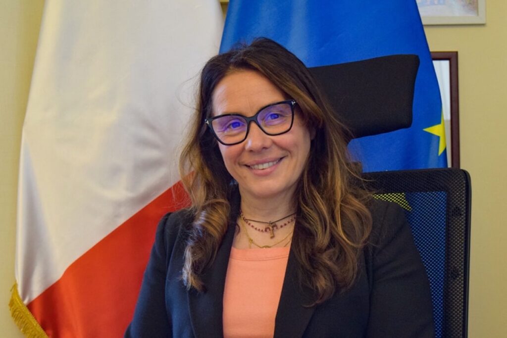 La ministra per le disabilità Alessandra Locatelli