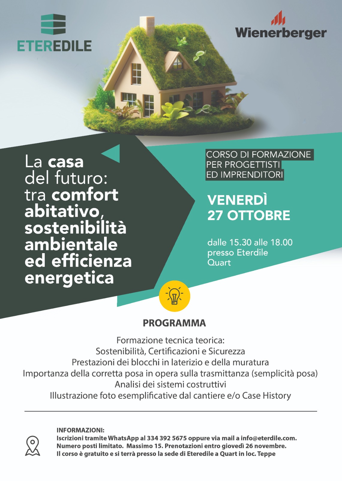 Edilfuturo” e “La casa oggetti”: dagli esterni agli interni, scegli il  meglio per la tua casa - Aostasera