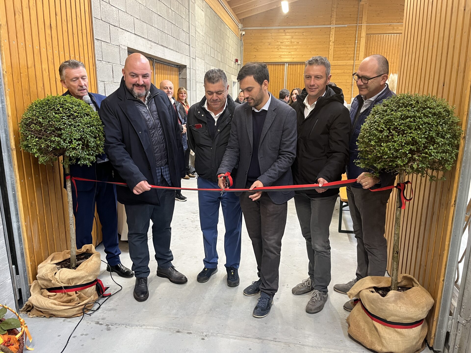 L’inaugurazione della struttura di quarantena sanitaria di Anaborava