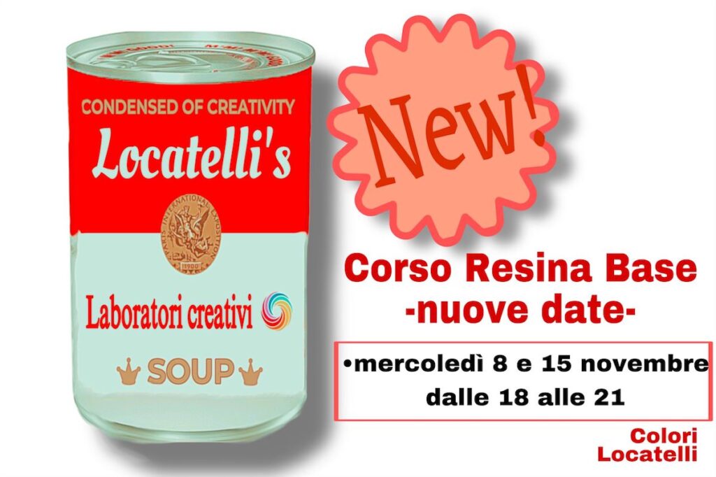 Colori Locatelli, ecco un nuovo corso di resina di base