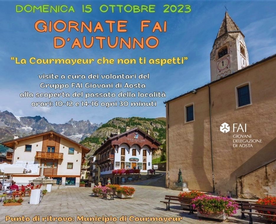 Cosa Fare In Valle D Aosta Il Fai Giovani Di Aosta Svela La Courmayeur Che Non Ti Aspetti