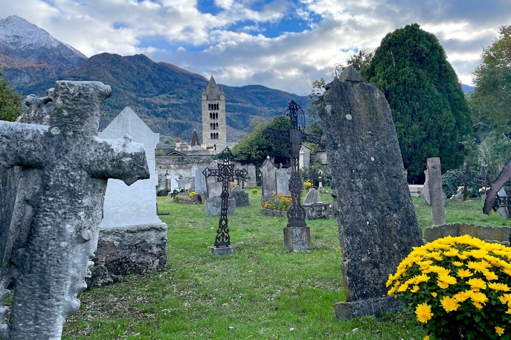 Il Cimetière du Bourg de Saint-Ours - Cimitero di Sant