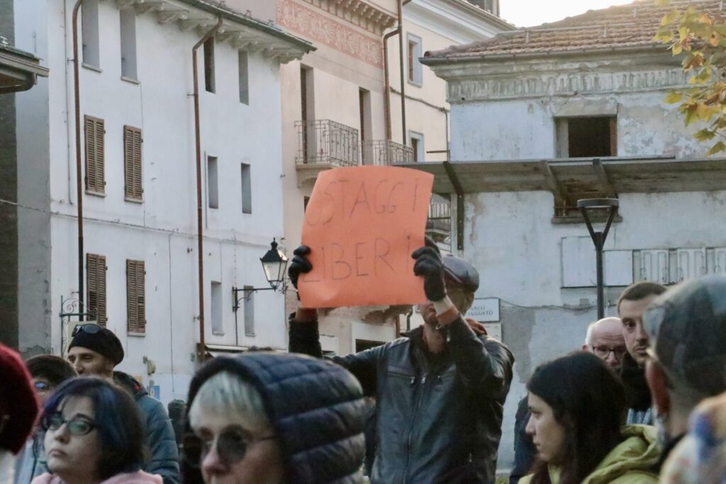 Manifestazione Unione Popolare e BDS Giovani Palestinesi