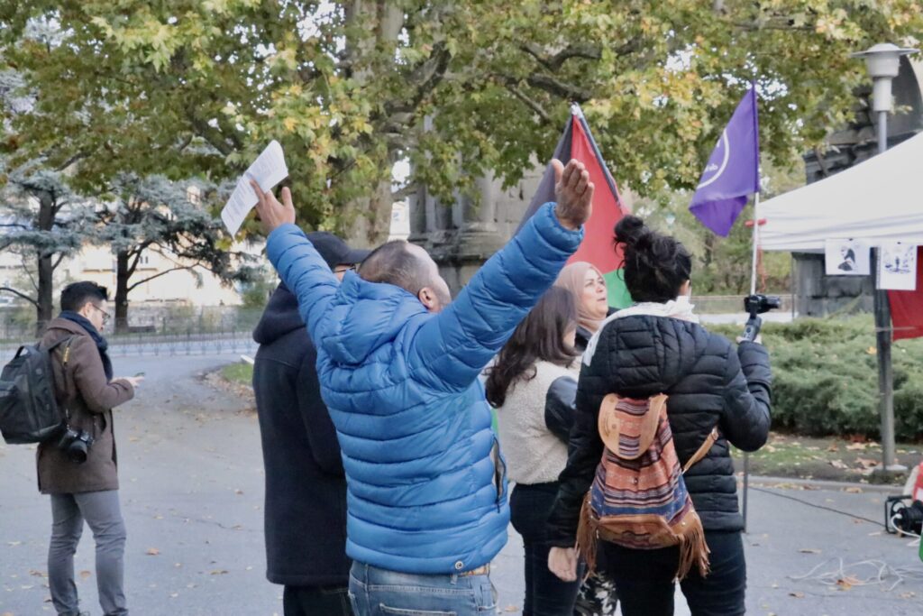 Manifestazione Unione Popolare e BDS Giovani Palestinesi