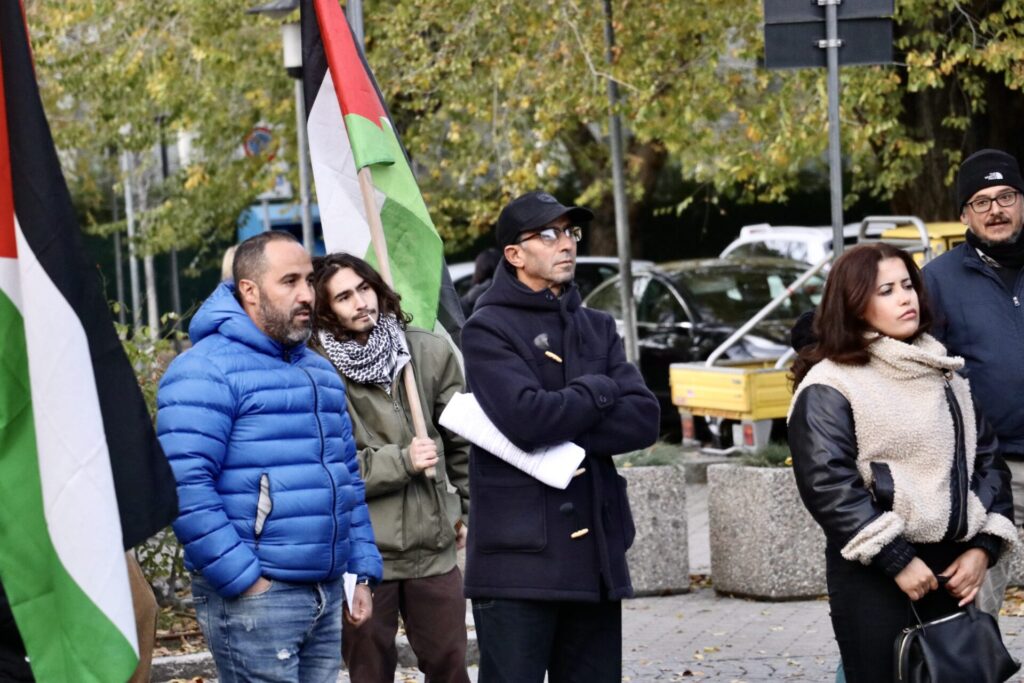 Manifestazione Unione Popolare e BDS Giovani Palestinesi