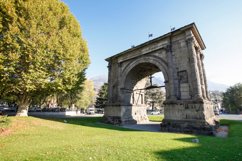 VALLE D'AOSTA Aosta Arco d'Augusto (FOTO REGIONE AUTONOMA VALLE D'AOSTA)