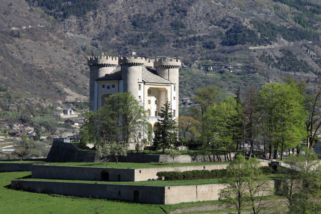 VALLE D'AOSTA Castello di Aymavilles (FOTO REGIONE AUTONOMA VALLE D'AOSTA)