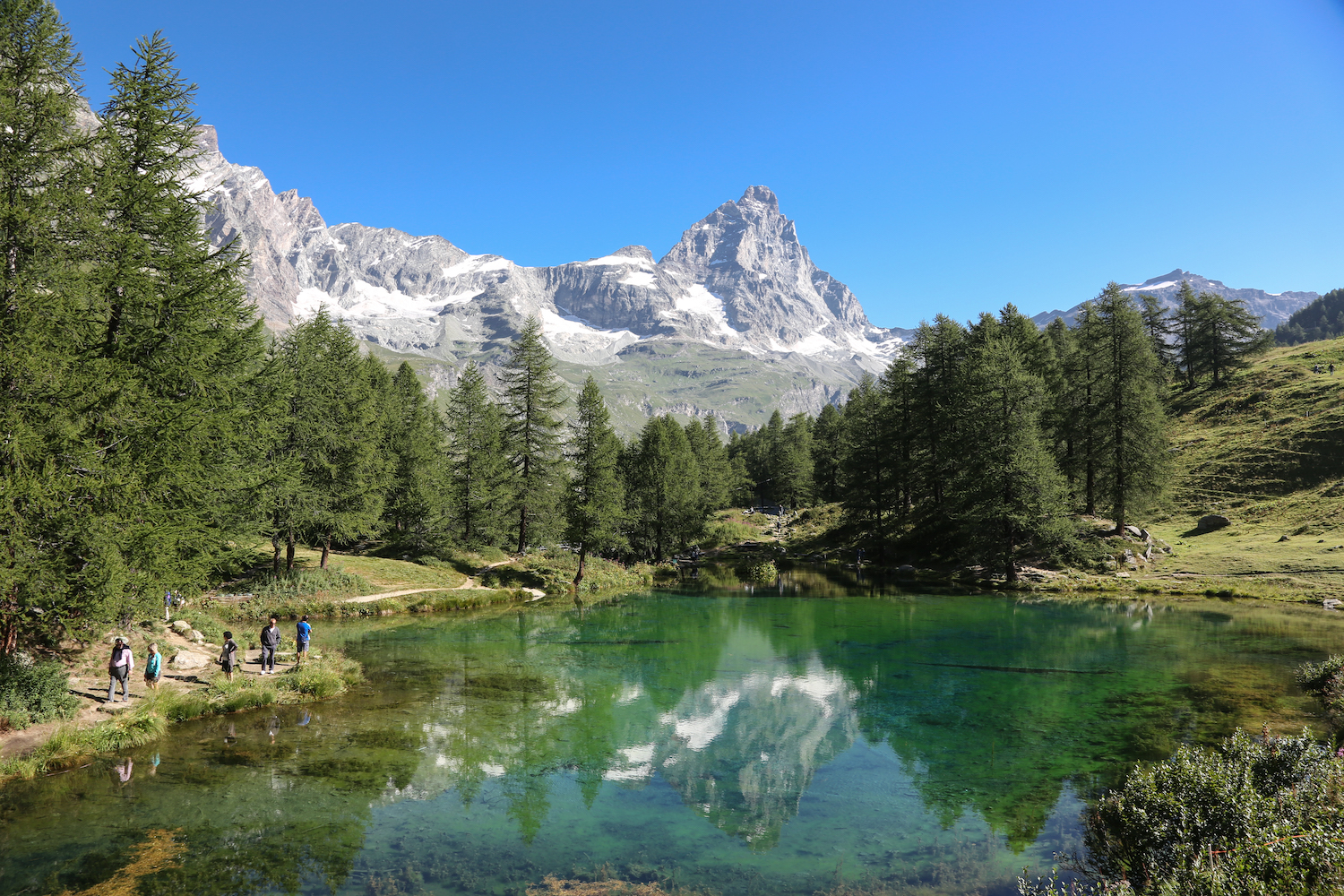 VALLE D'AOSTA Lago Blu e Cervino (FOTO REGIONE AUTONOMA VALLE D'AOSTA)