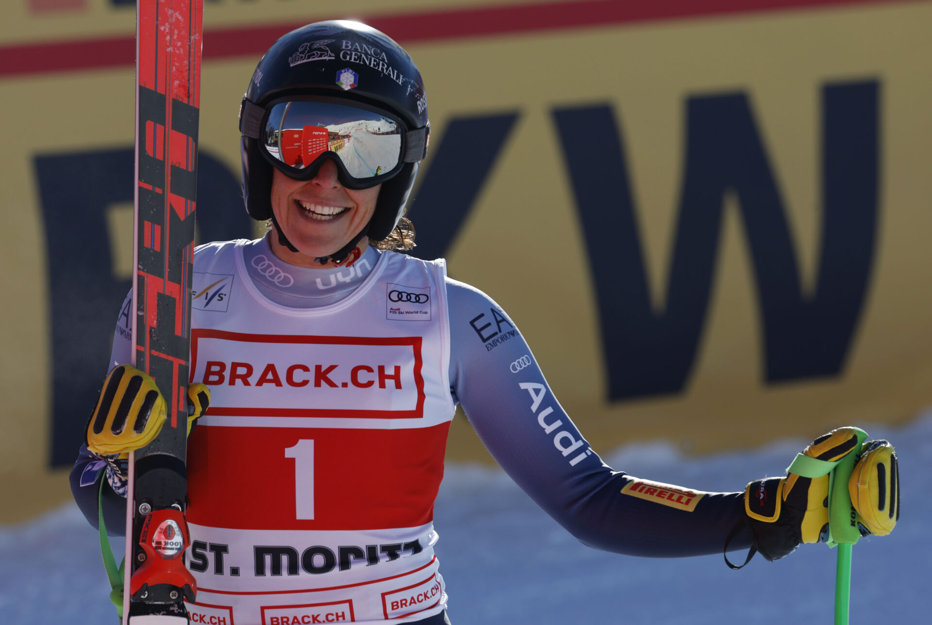 Federica Brignone (Ita) St Moritz Alessandro Trovati : Pentaphoto