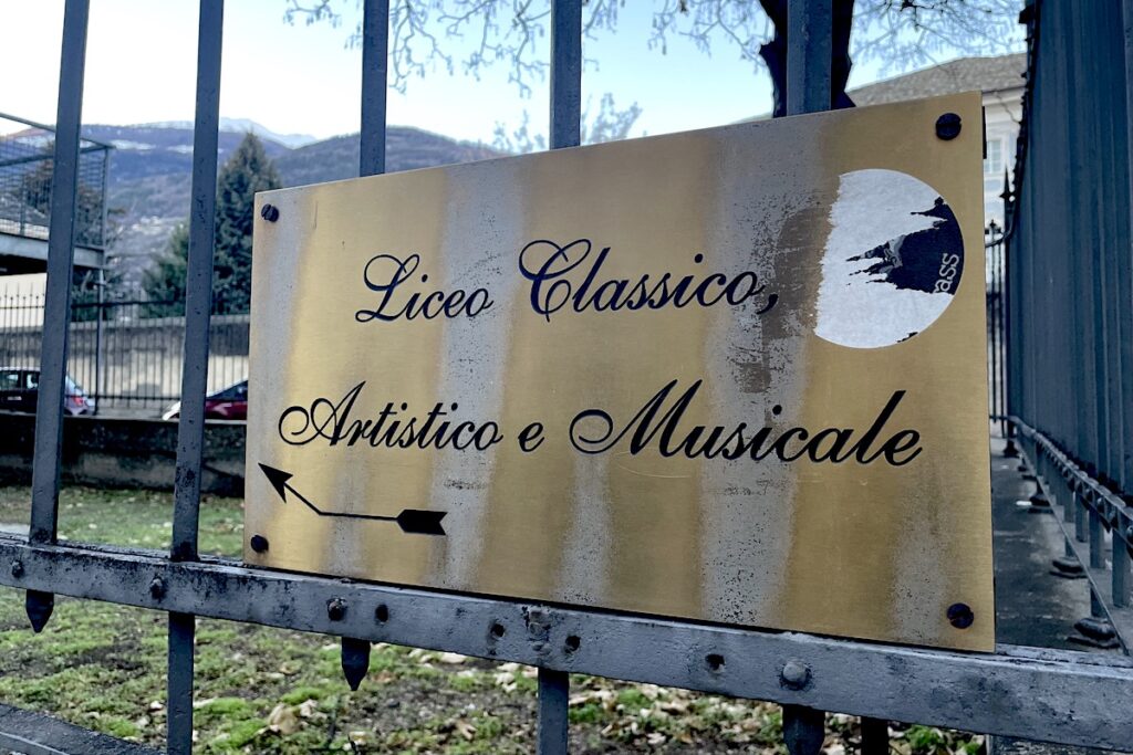 Il Liceo classico, artistico e musicale di Aosta