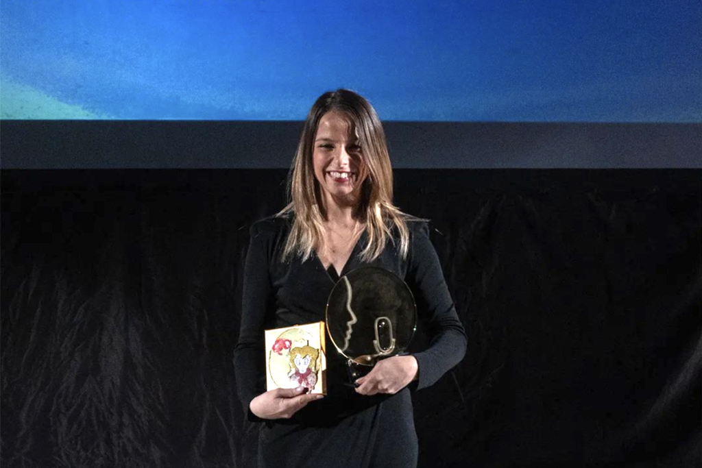 Valentina Favazza premiata con l'“Anello d’oro” a “Voci nell’ombra” 2023