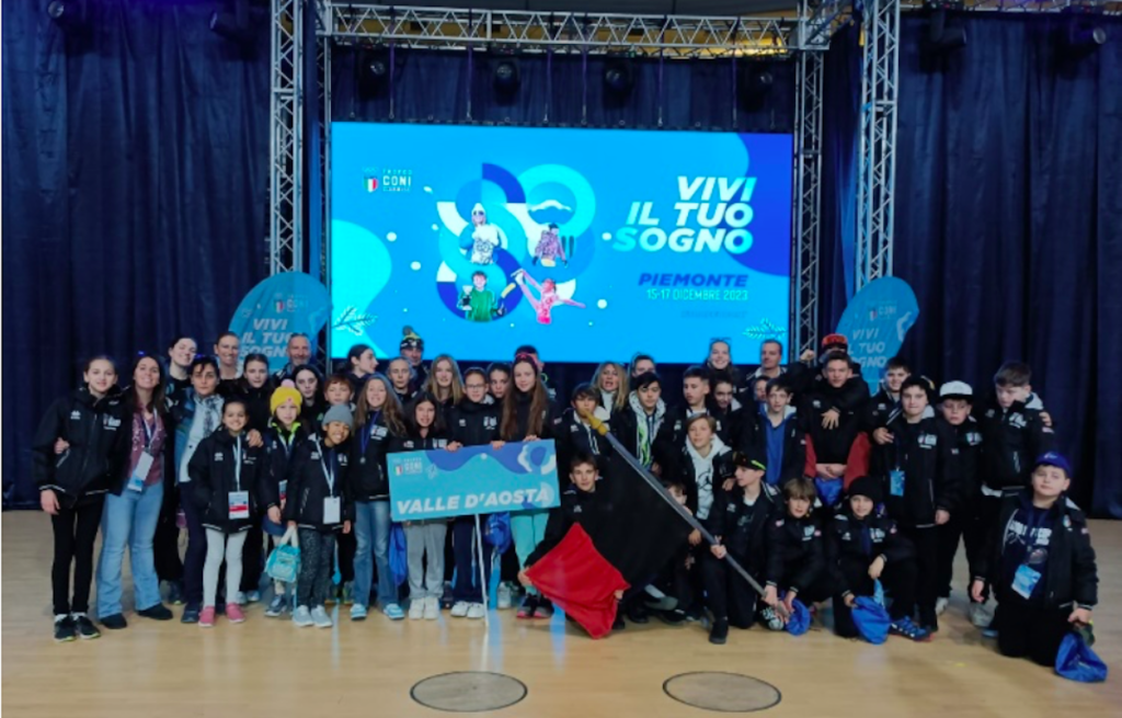 I giovani atleti valdostani al Trofeo Coni Winter 2023