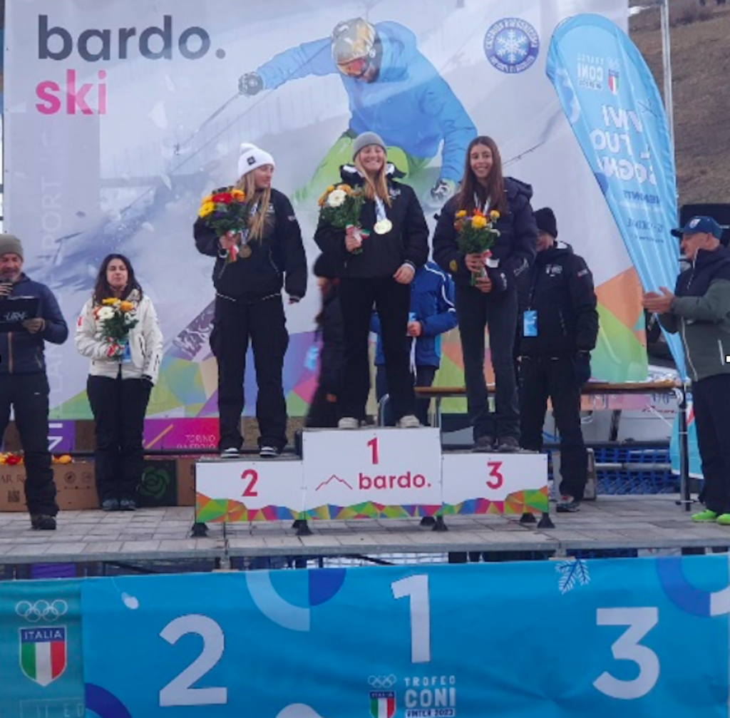 Il terzo posto di Maria Laura Pene Vidari al Trofeo Coni Winter 2023