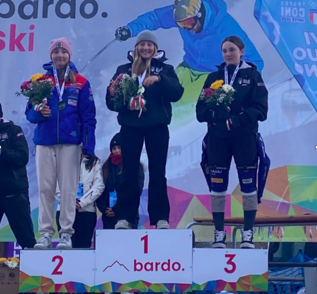 Il secondo posto di Alyssa Borroni al Trofeo Coni Winter 2023