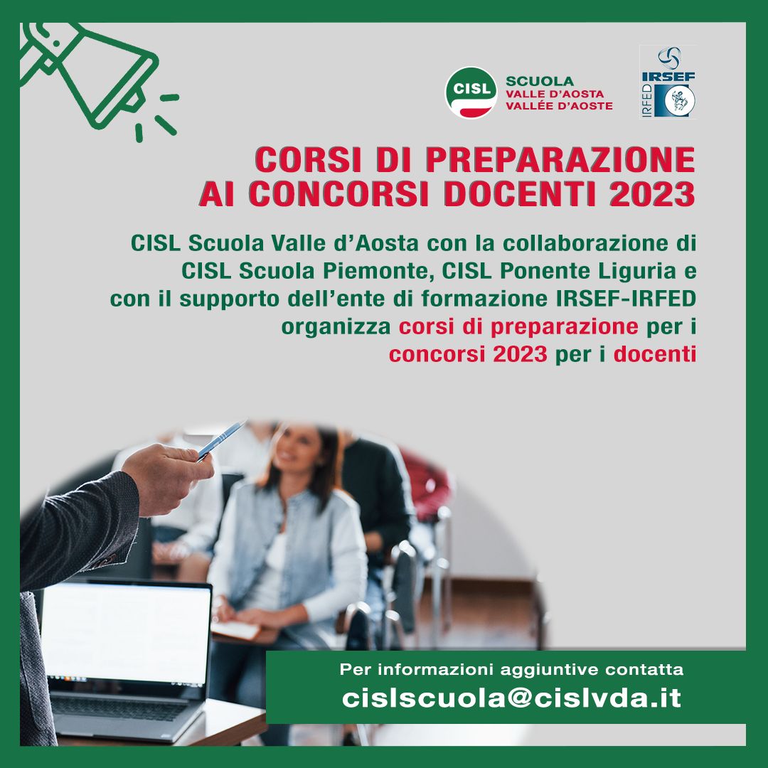 corso preparazione docenti 