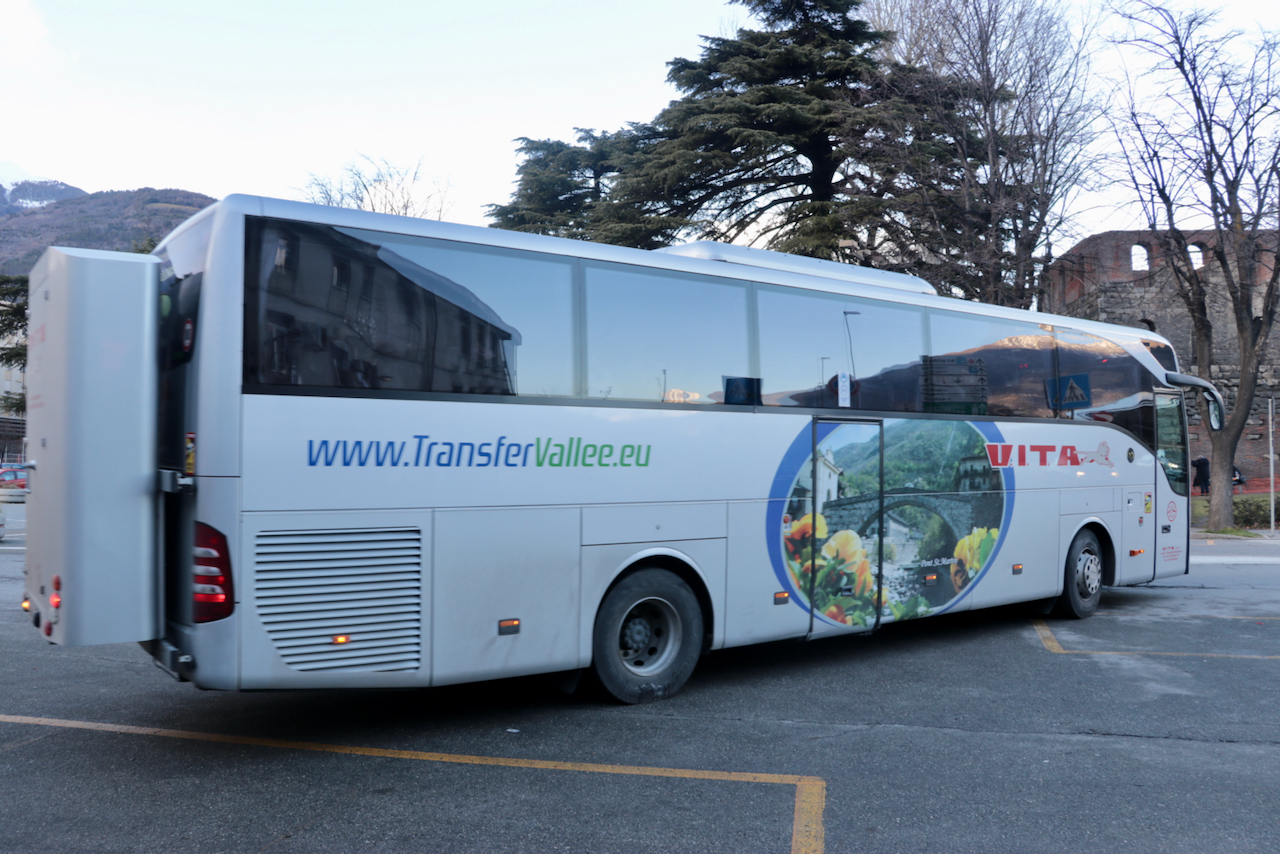 Autobus sostitutivi Aosta Ivrea