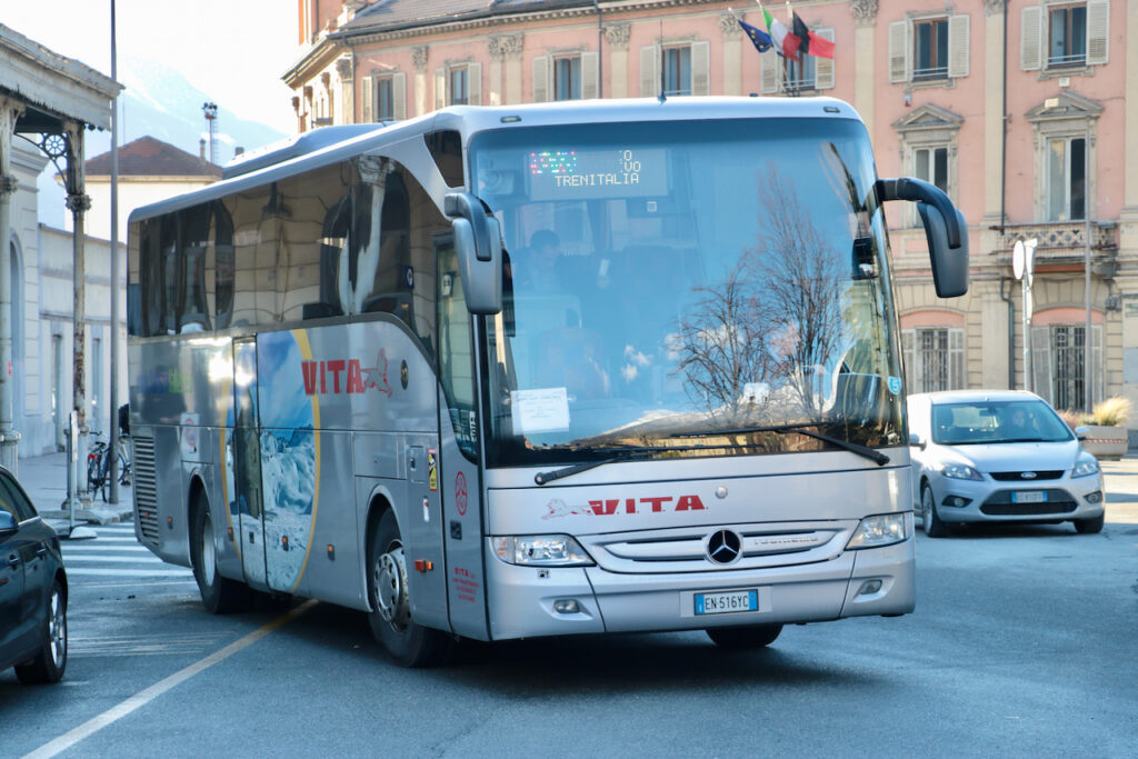 Autobus sostitutivi Aosta Ivrea