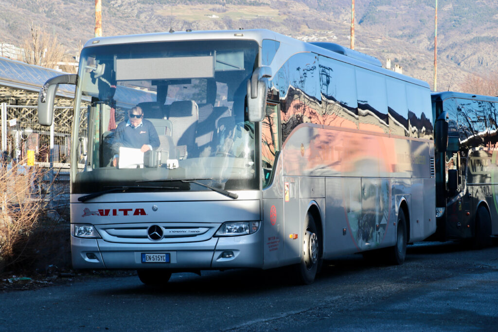 Autobus sostitutivi Aosta Ivrea