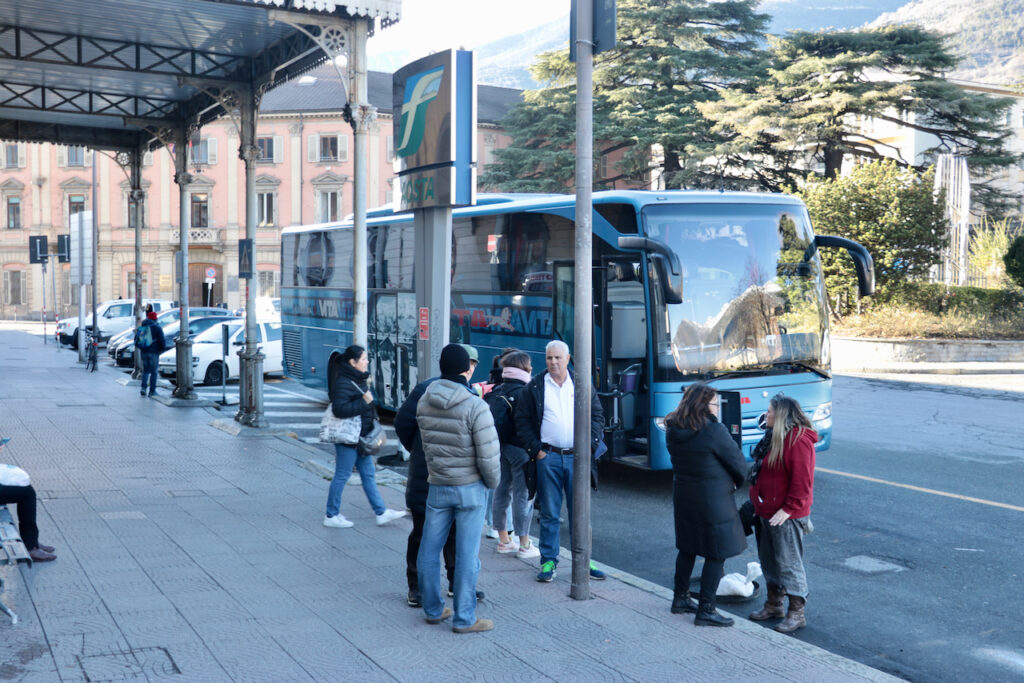 Autobus sostitutivi Aosta Ivrea