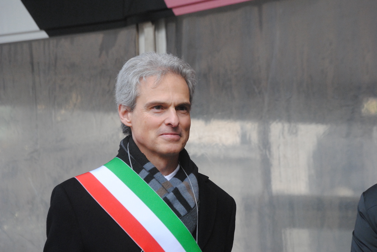 Il sindaco di Aosta Gianni Nuti