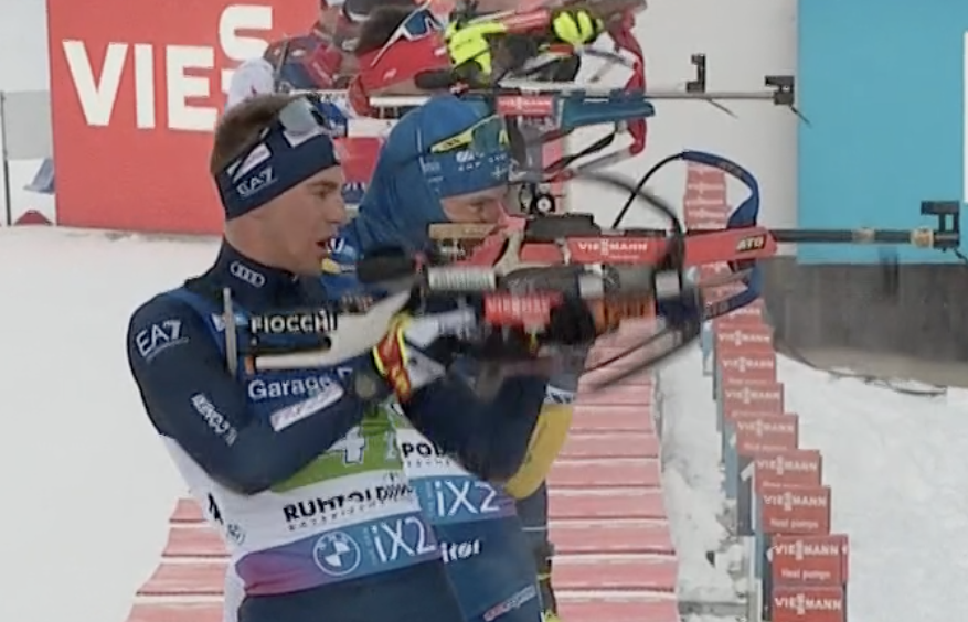 Biathlon: Giacomel sul podio, Didier Bionaz 20esimo nella Sprint di Ruhpolding